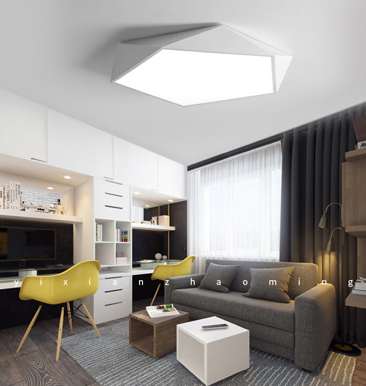 Flush Diamant contemporain Plafond du plafond pour salle de réunion de bureau