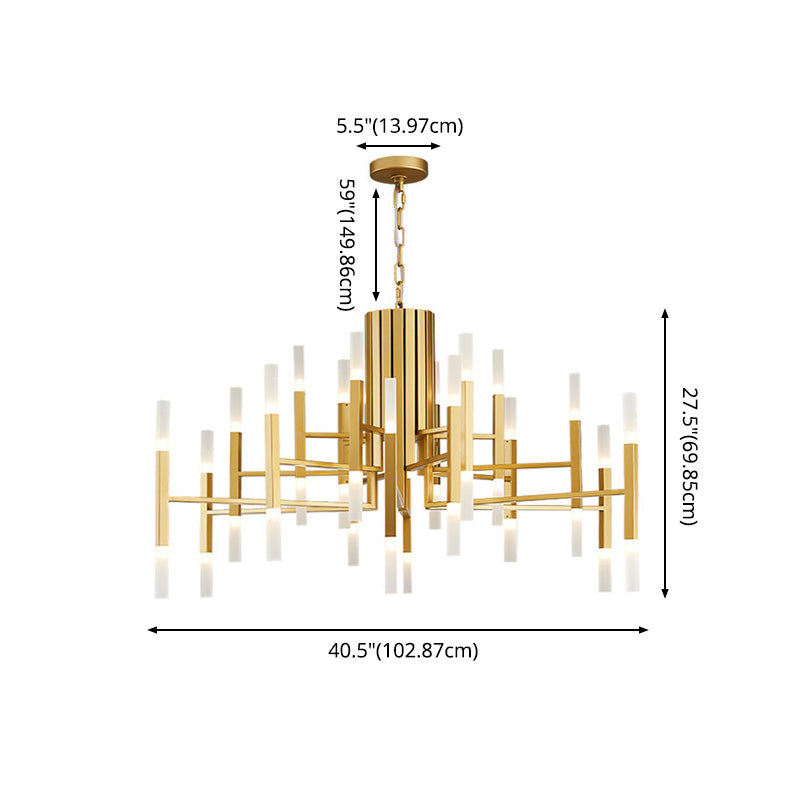 Lampade a sospensione del ramo illuminazione lampadario postmoderno per soggiorno sala da pranzo
