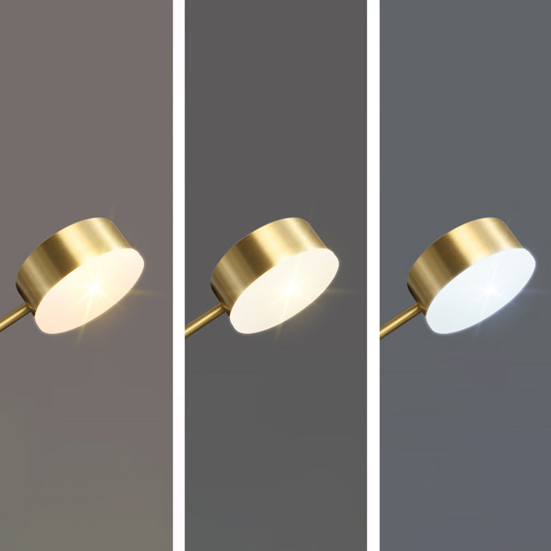 Brass Chandelier Lighting Postmodern Pendant Lamp for Living Room Dinning Room