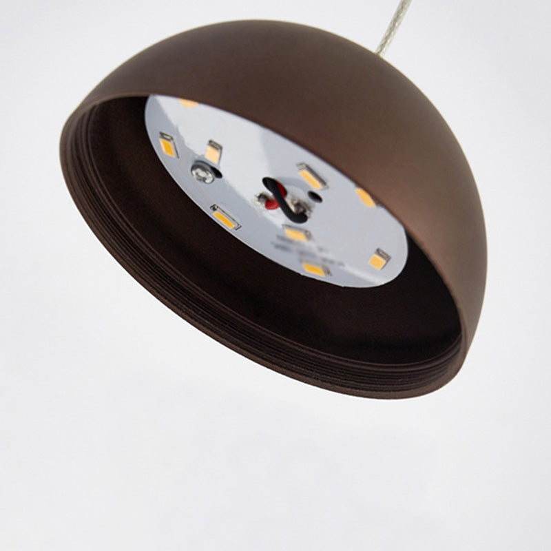 Modern Ball Shape Pendant Glass Multiple Hanging Ceiling Light for Spiral Stair