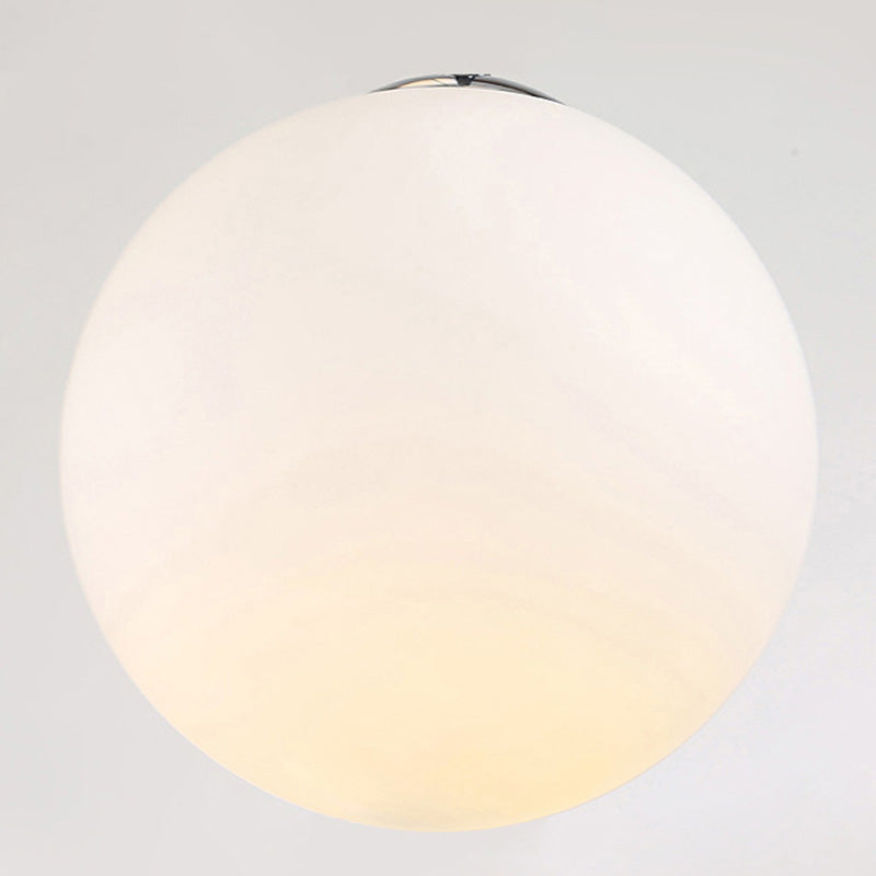 Spiral Stairs 10 Blub Pendant Light Fixture Clear Glass Sphere Nordic Style Multiple Hanging Light