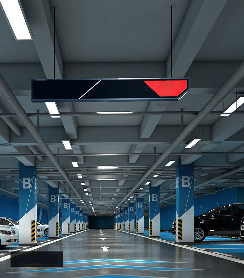 Rectangle Led Pendent in Modern Style Led Suspended Lights for Office Conference Room