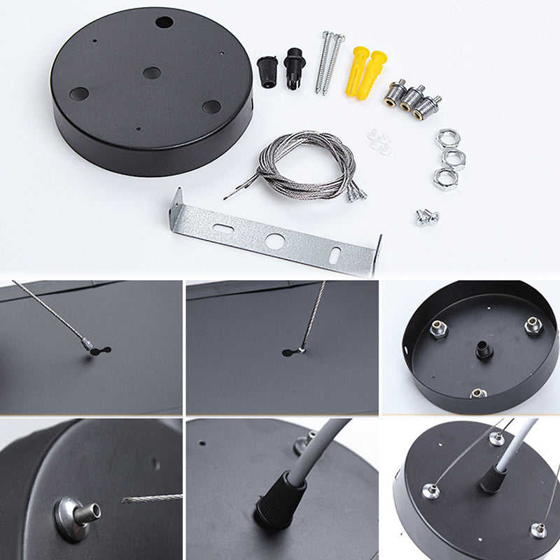 Sphere Led Pendent in Modern Style Led Suspended Lights for Conference Room