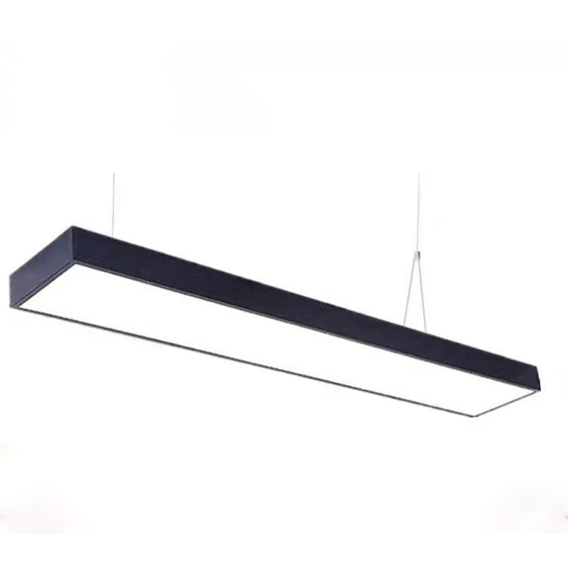 Bureau de style contemporain Rectangle en forme de pendentif LED Lumières décoratives