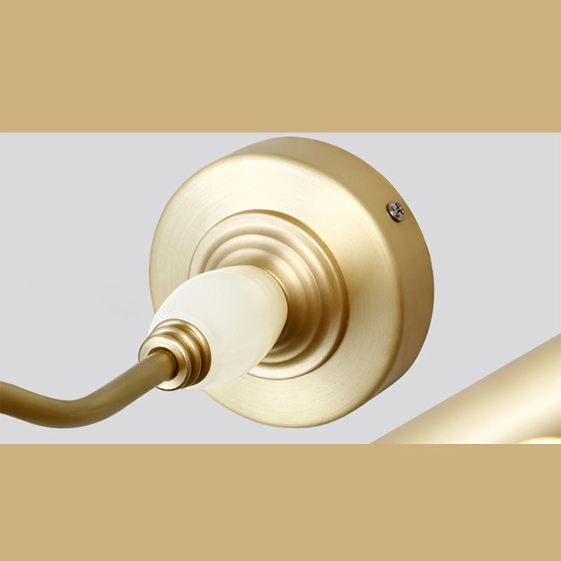 Luces de pared de tocador lineal Simplicidad posmoderna Disparo de pared acrílico para baño