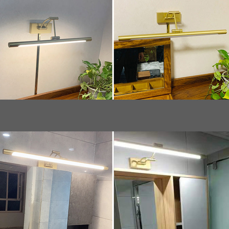 Vanité allongée Lumières murales postmodernes simplicité applique murale acrylique pour salle de bain