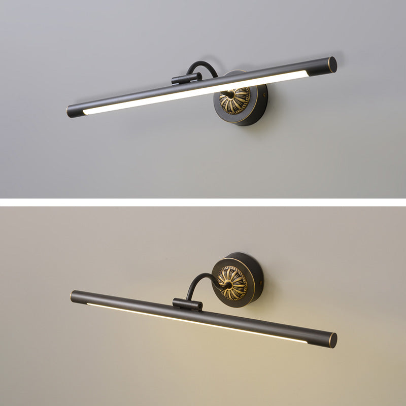 Vanité allongée Lumières murales postmodernes simplicité applique murale acrylique pour salle de bain