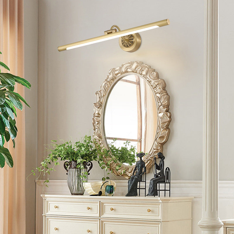 Luci a specchio vanità tradizionali Acrilico Acrilico Acrifide per il bagno