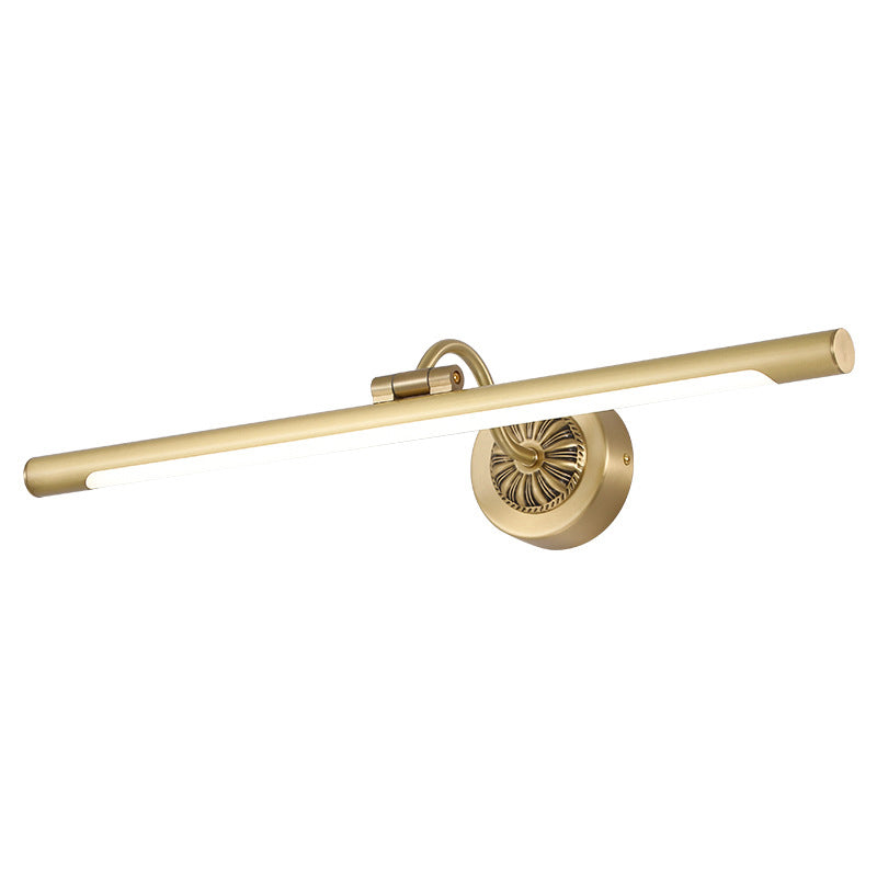 Luci a specchio vanità tradizionali Acrilico Acrilico Acrifide per il bagno