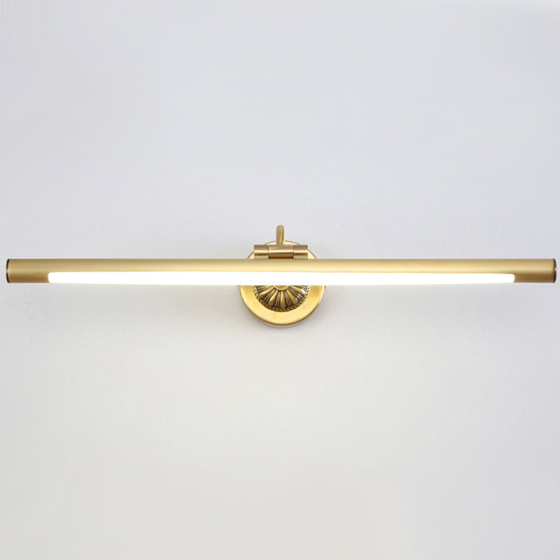 Luci a specchio vanità tradizionali Acrilico Acrilico Acrifide per il bagno