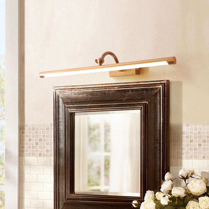 Vanité allongée Lumières murales postmodernes simplicité applique murale acrylique pour salle de bain