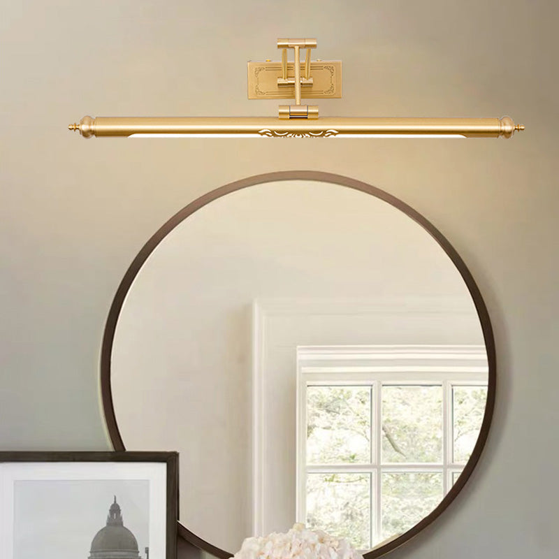 Luci a specchio vanità tradizionali Acrilico Acrilico Acrifide per il bagno