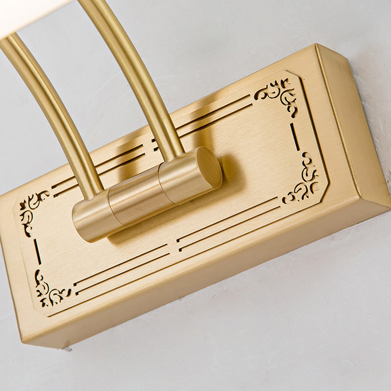 Luci a specchio vanità tradizionali Acrilico Acrilico Acrifide per il bagno