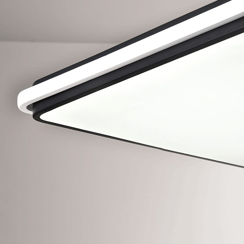 Lámpara de techo empotrada de aluminio Led geométrica dorada de estilo moderno con montaje empotrado