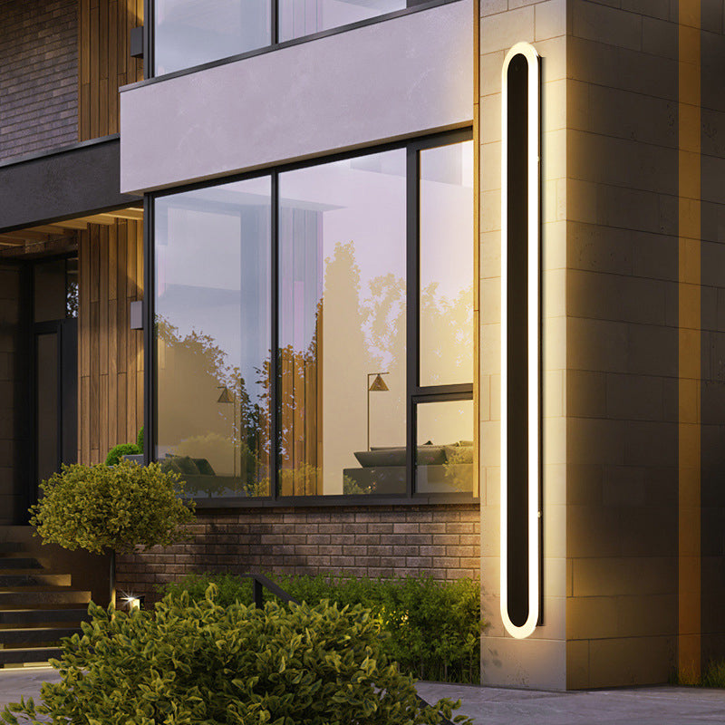 1-Light Black Minimalisme Appareils luminaires