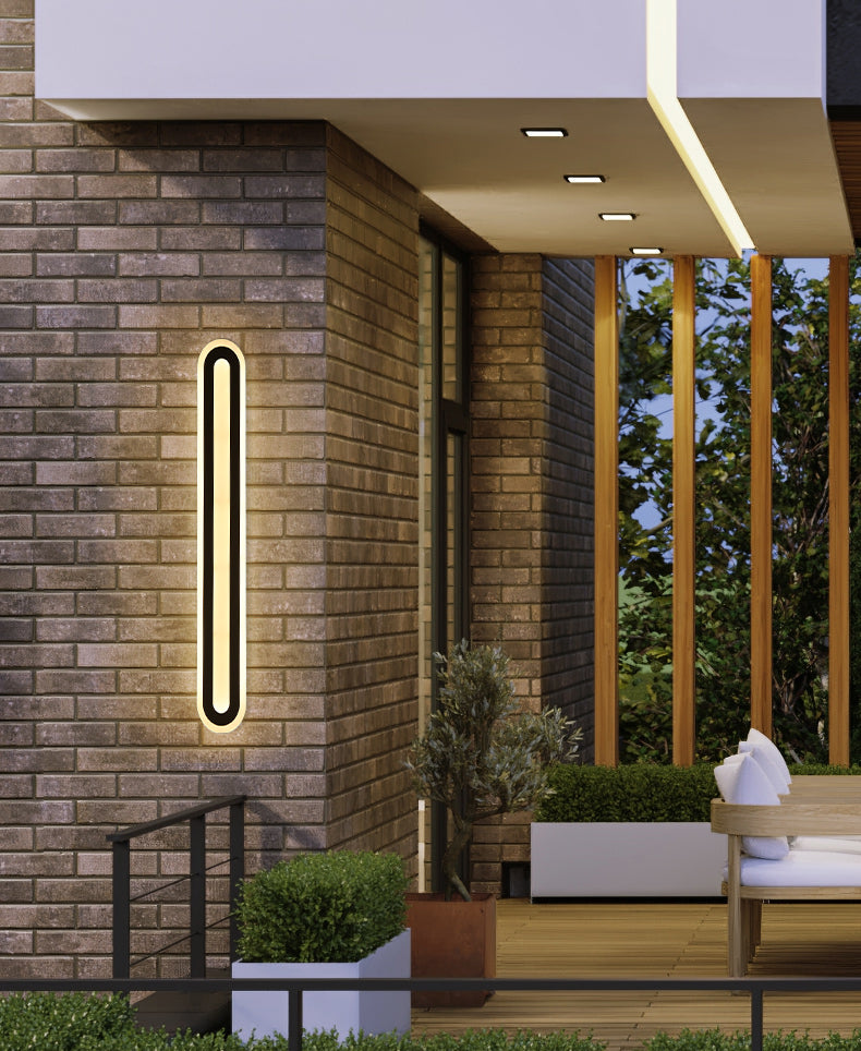 1-Light Black Minimalisme Appareils luminaires