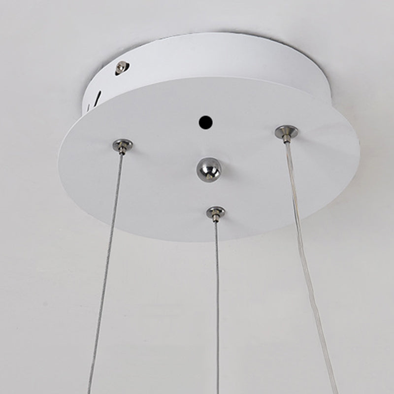 Nordic Modern Caractéristique Style LED Pendant le lustre Light for Living Room Dining Room Study