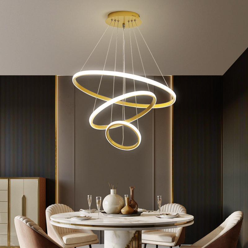 Nordic Modern Simple Style Pendant Chandelier Light for Living Room Dining Room