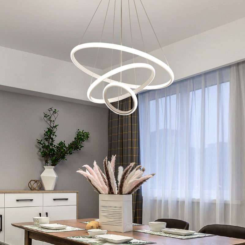 Nordic Modern Simple Style Pendant Chandelier Light for Living Room Dining Room