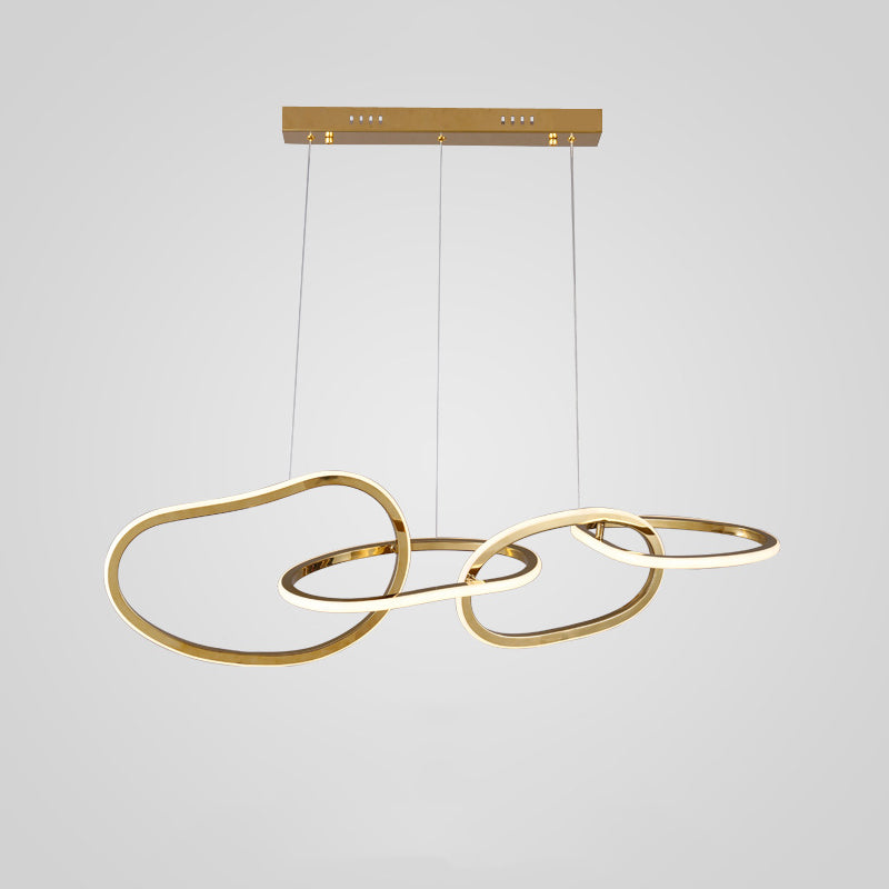 Moderne Noordse licht Luxe artistieke stijl Led kroonluchter Hanglamp voor hanglamp voor eetkamer