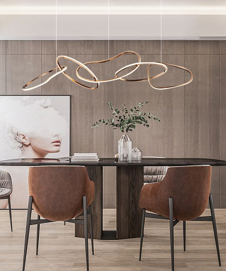 Moderne Noordse licht Luxe artistieke stijl Led kroonluchter Hanglamp voor hanglamp voor eetkamer