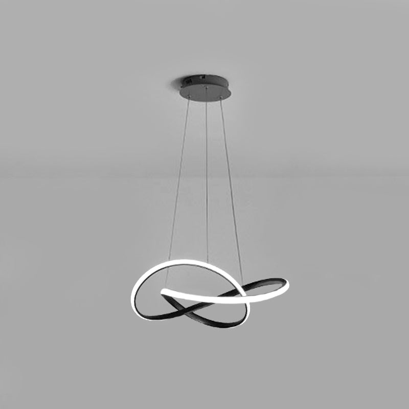 Característica moderna de estilo simple LED lámpara Luz para comedor para comedor de sala de estar dormitorio