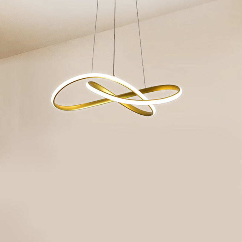 Característica moderna de estilo simple LED lámpara Luz para comedor para comedor de sala de estar dormitorio