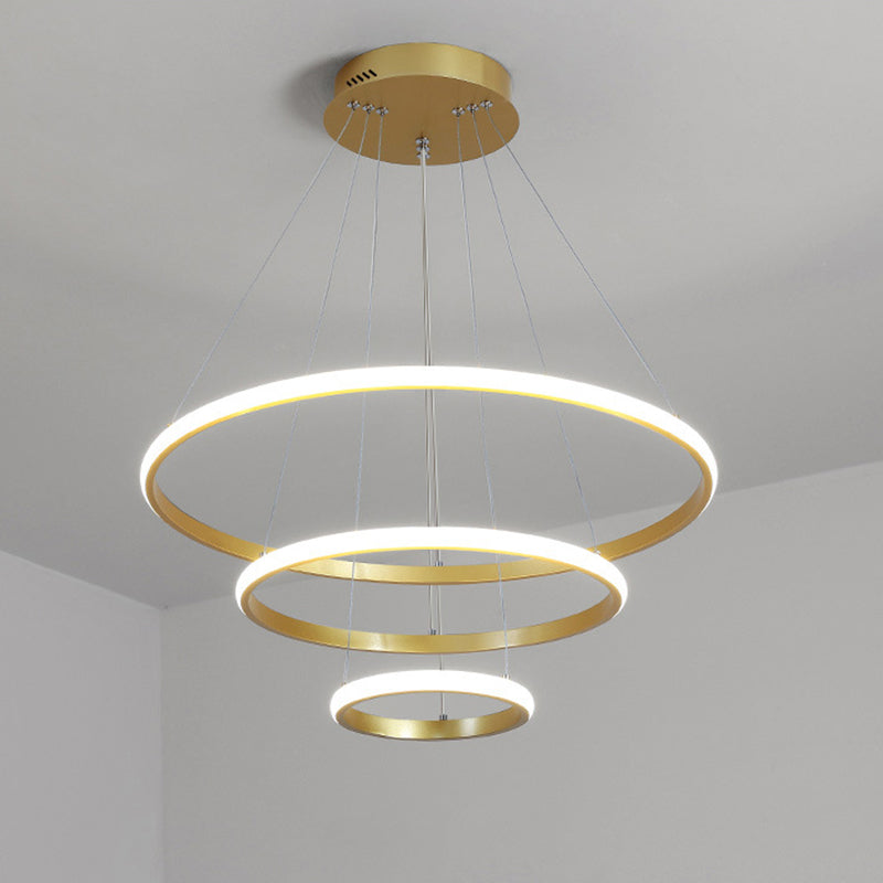 Semplice lampadario a LED a LED caratteristico moderno semplice per sala da pranzo