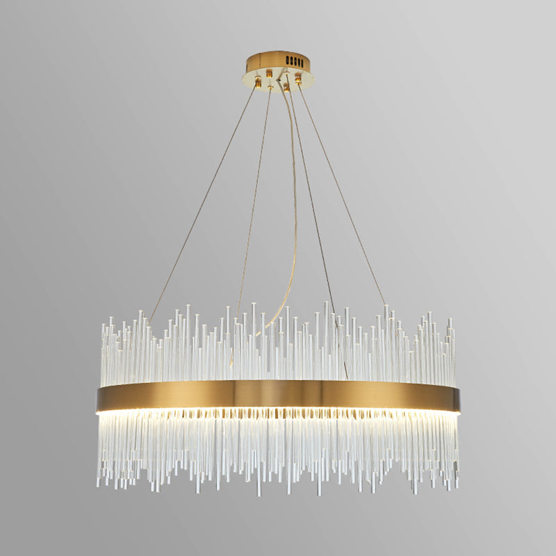 Luz de lujo moderno moderno simple led encogedor led lámpara luz para sala de estar dormitorio de comedor