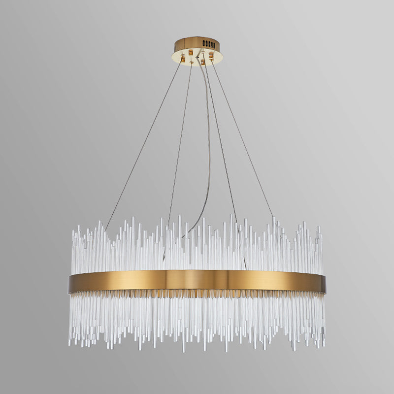 Luz de lujo moderno moderno simple led encogedor led lámpara luz para sala de estar dormitorio de comedor