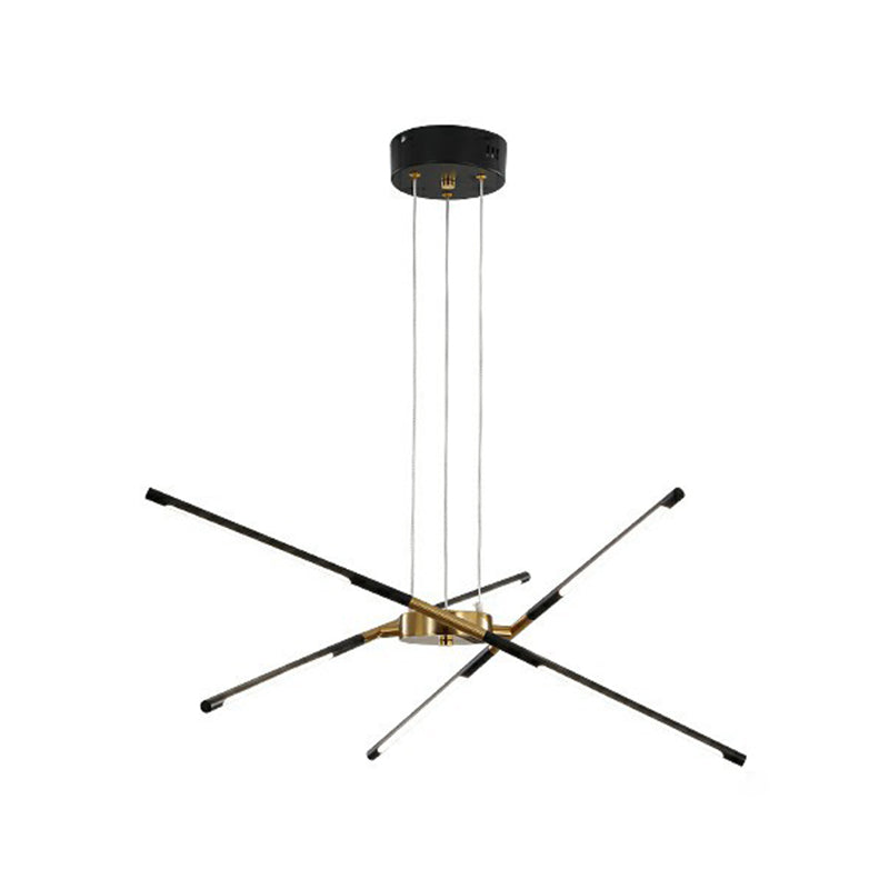 Luci a sospensione a sospensione in metallo Lampade sospese contemporanee per soggiorno