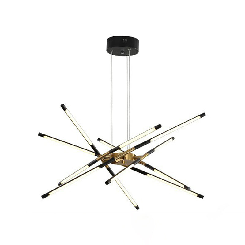 Luci a sospensione a sospensione in metallo Lampade sospese contemporanee per soggiorno