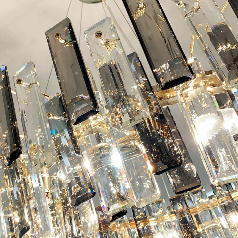 Luz de lámpara de araña moderna accesorios de iluminación de araña de araña circular