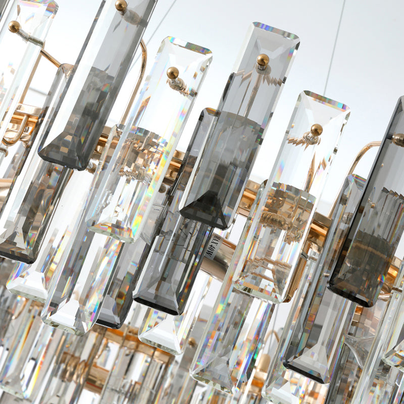 Luz de lámpara de araña moderna accesorios de iluminación de araña de araña circular