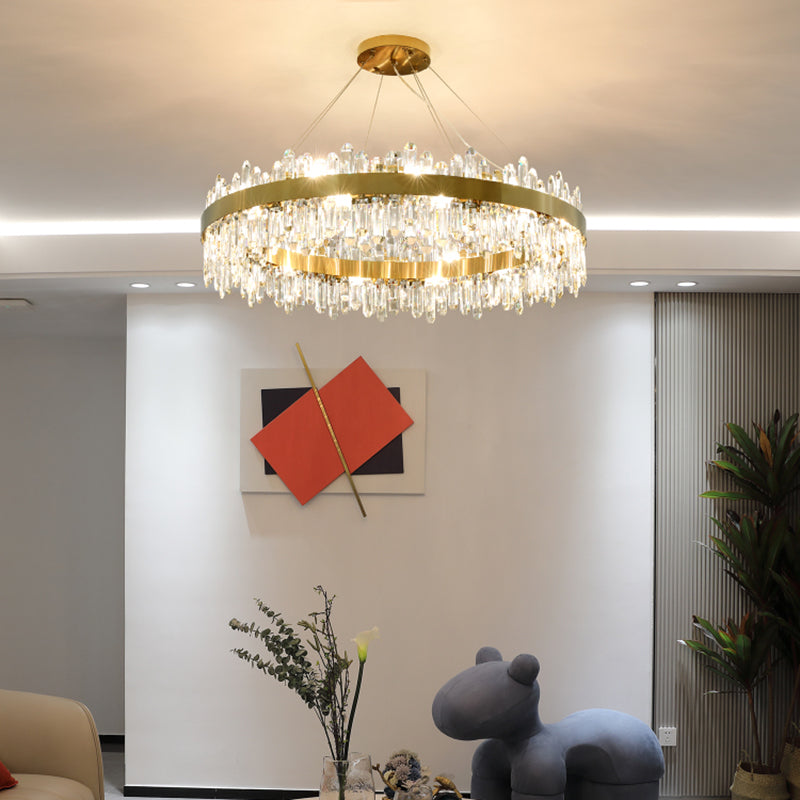 Modern Chandeliers For Foyer Circular Chandelier Pendant Lighting Fixtures