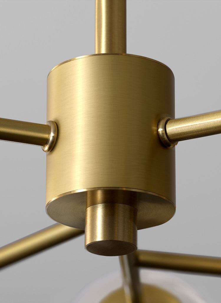 Modern Pendant Light Circular Chandelier Pendant Lighting Glass Pendant Chandelier