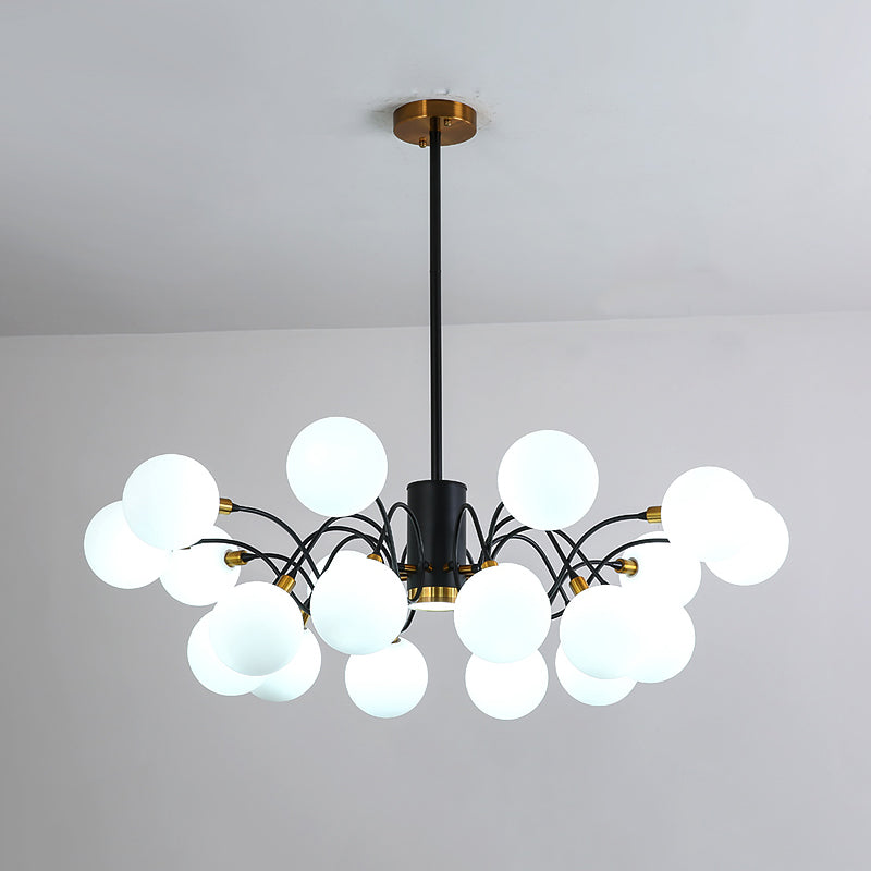Modern Pendant Lighting Circular Chandelier Chandelier Light Fixtures Glass Chandelier