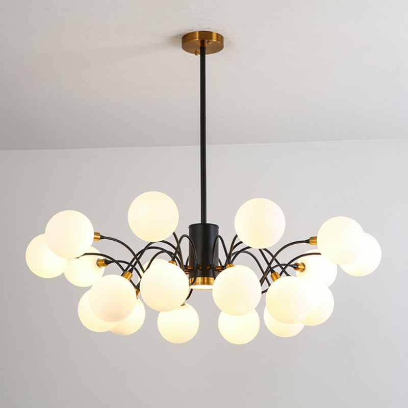 Modern Pendant Lighting Circular Chandelier Chandelier Light Fixtures Glass Chandelier