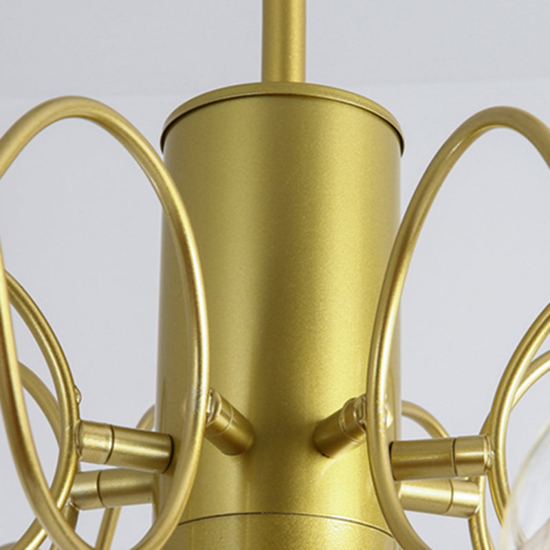 Modern Pendant Lighting Circular Chandelier Chandelier Light Fixtures Glass Chandelier