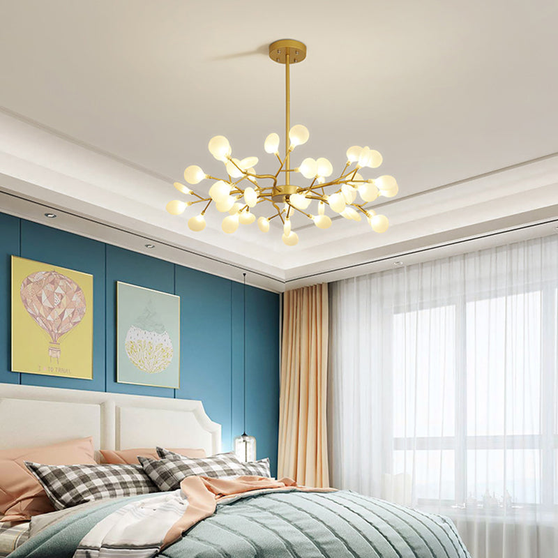 Contemporary Chandeliers Round Chandelier Light Fixtures Metal Chandelier