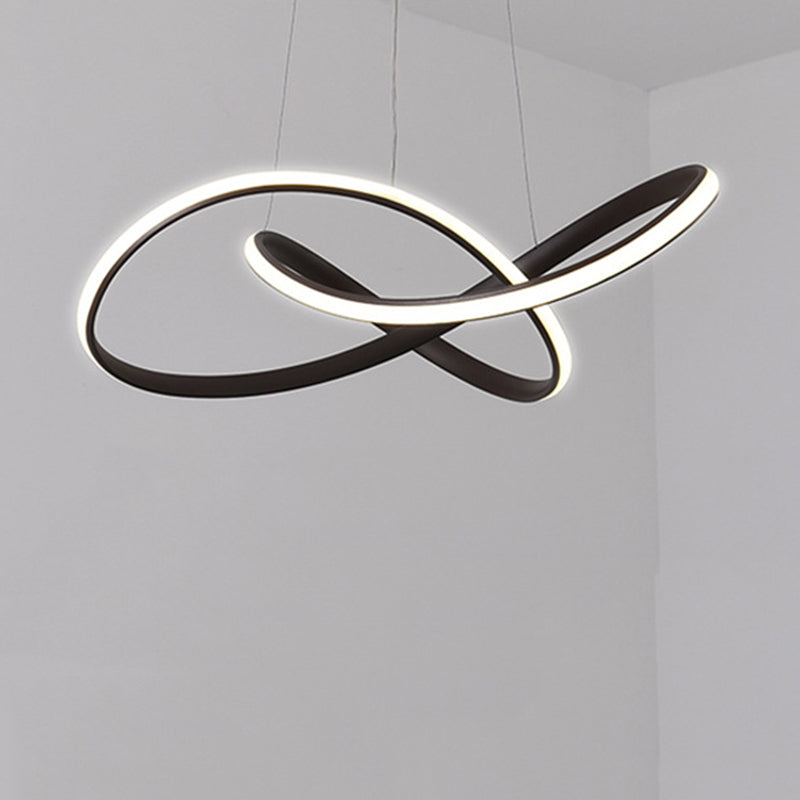 Nordic Modern Caractéristique Style LED PROSIBLE LUMIÈRE DE CHANDELIER POUR LA SALLE DU SOAU CHAMME SALLE