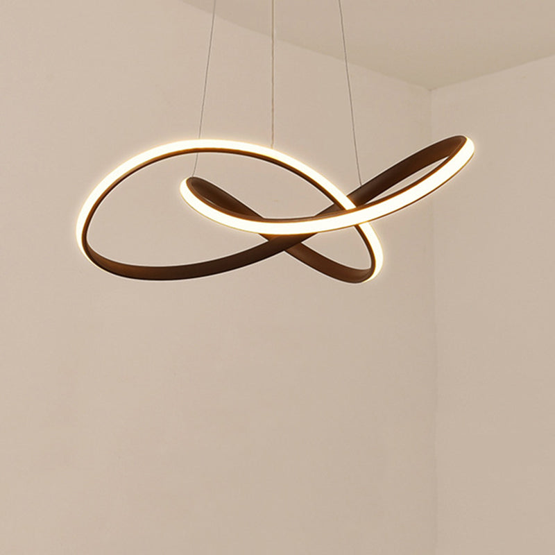 Nordic Modern Caractéristique Style LED PROSIBLE LUMIÈRE DE CHANDELIER POUR LA SALLE DU SOAU CHAMME SALLE