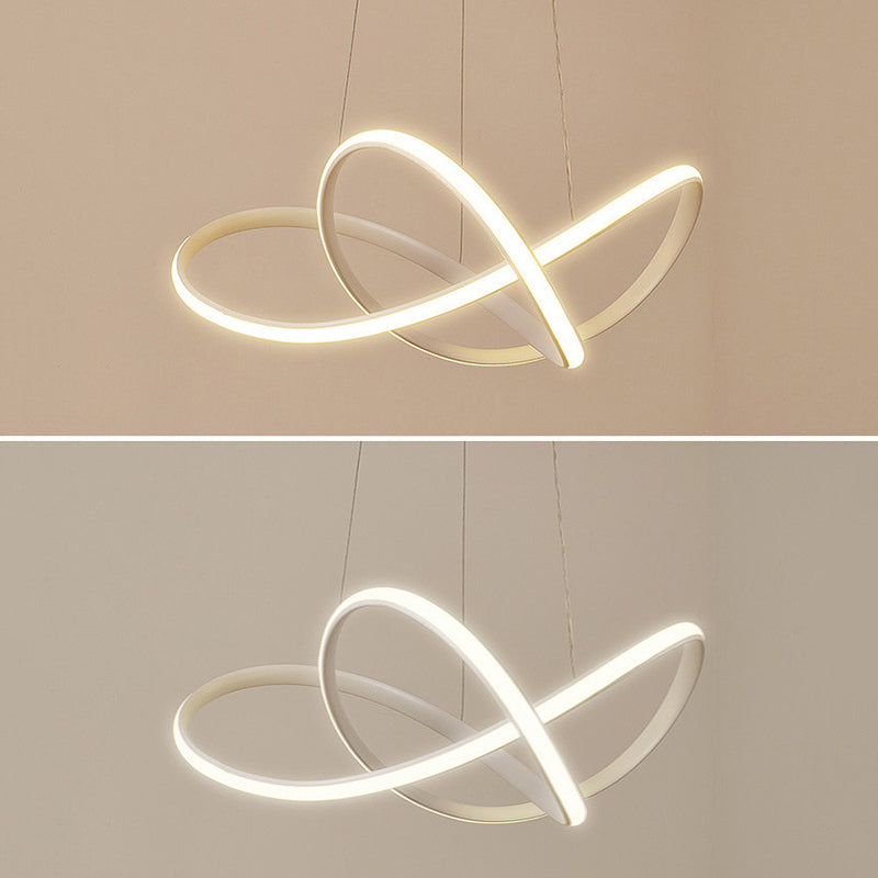 Nordic Modern Caractéristique Style LED PROSIBLE LUMIÈRE DE CHANDELIER POUR LA SALLE DU SOAU CHAMME SALLE