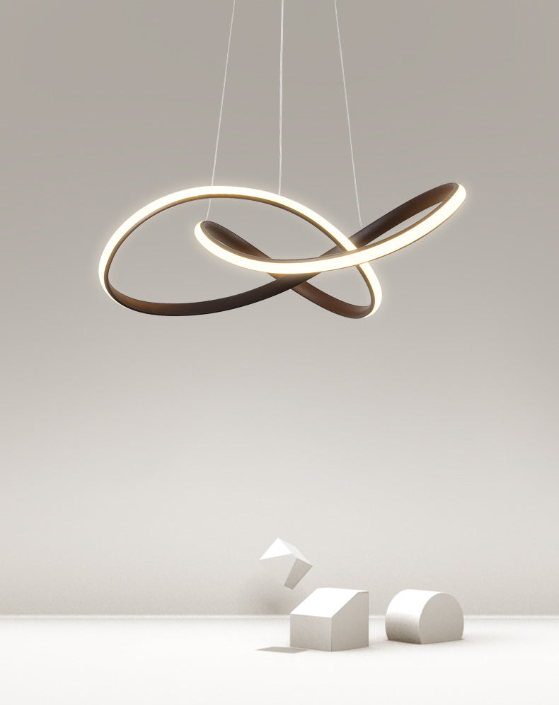 Nordic Modern Caractéristique Style LED PROSIBLE LUMIÈRE DE CHANDELIER POUR LA SALLE DU SOAU CHAMME SALLE