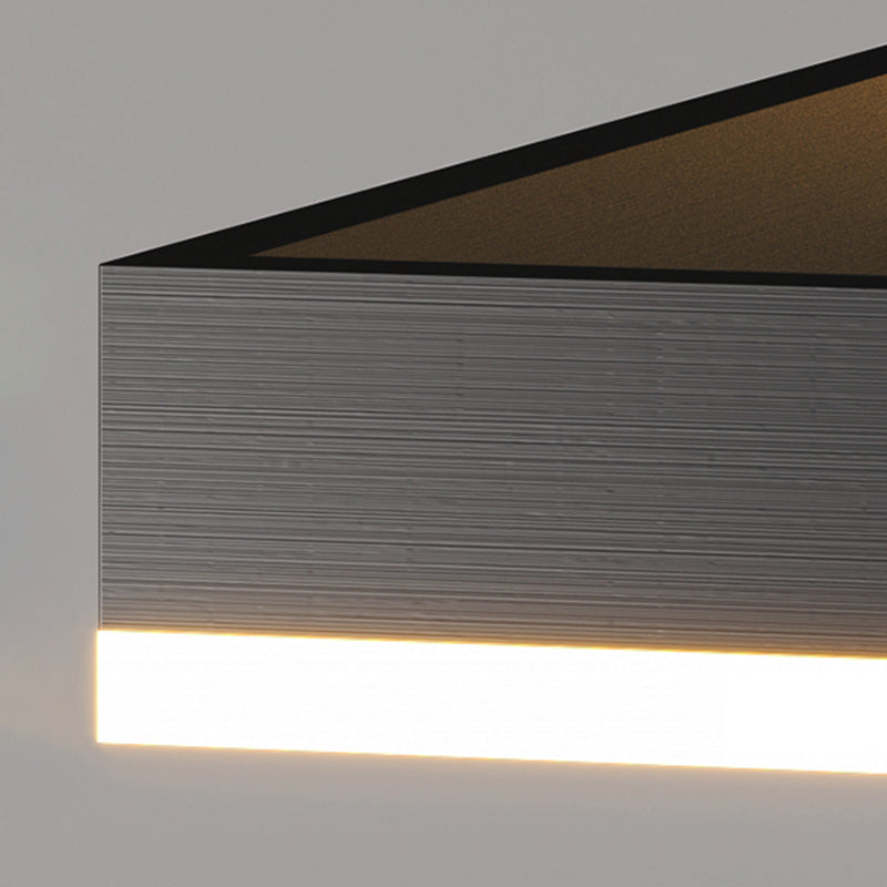 Modern Dining Room Lighting Multiple Squares Chandelier Lighting Fixtures