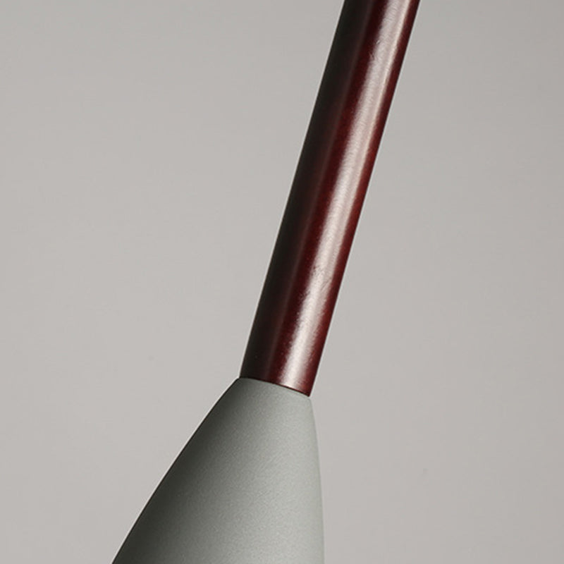 3-Light Conical Shade Multi Light Pendant, Minimalist Metal Multi Pendant Ceiling Light Fixture