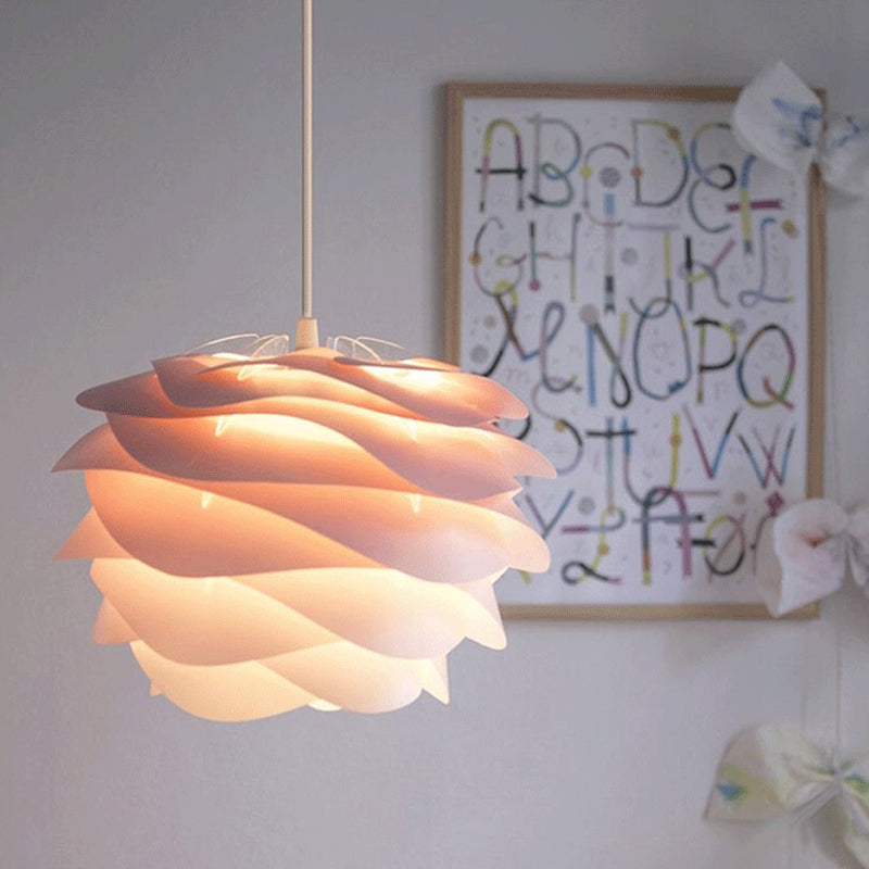 Modern Minimalist Pendant Light, Metallic Single-Bulb Hanging Pendant Lights in Gold