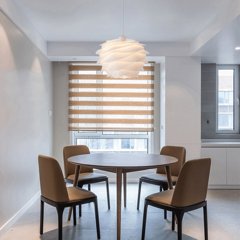 Modern Minimalist Pendant Light, Metallic Single-Bulb Hanging Pendant Lights in Gold