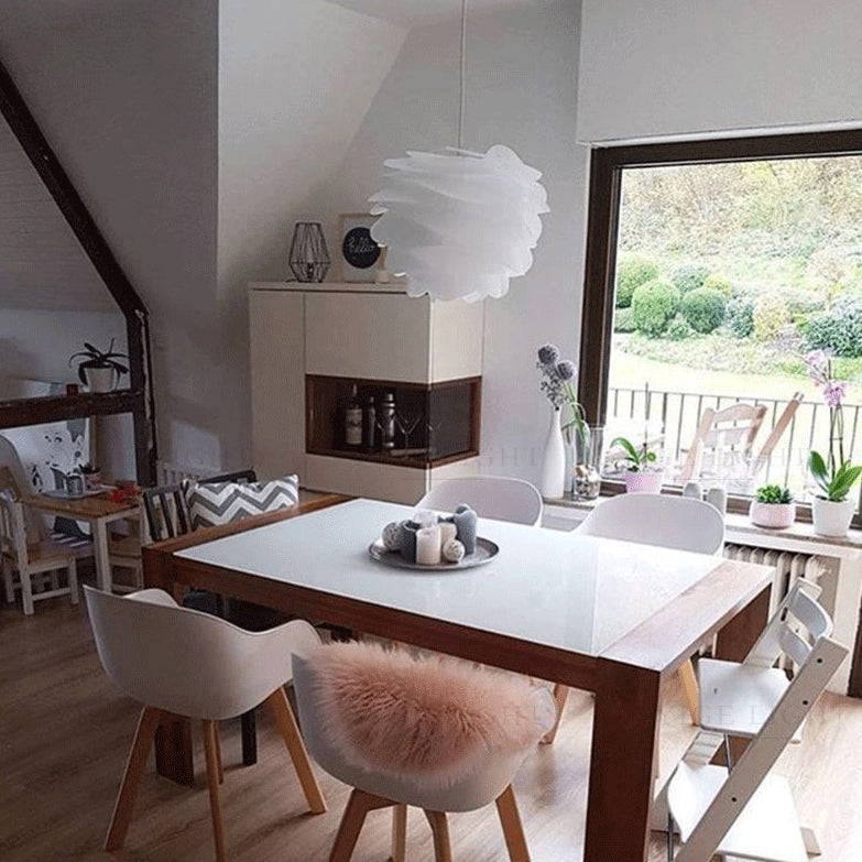 Modern Minimalist Pendant Light, Metallic Single-Bulb Hanging Pendant Lights in Gold