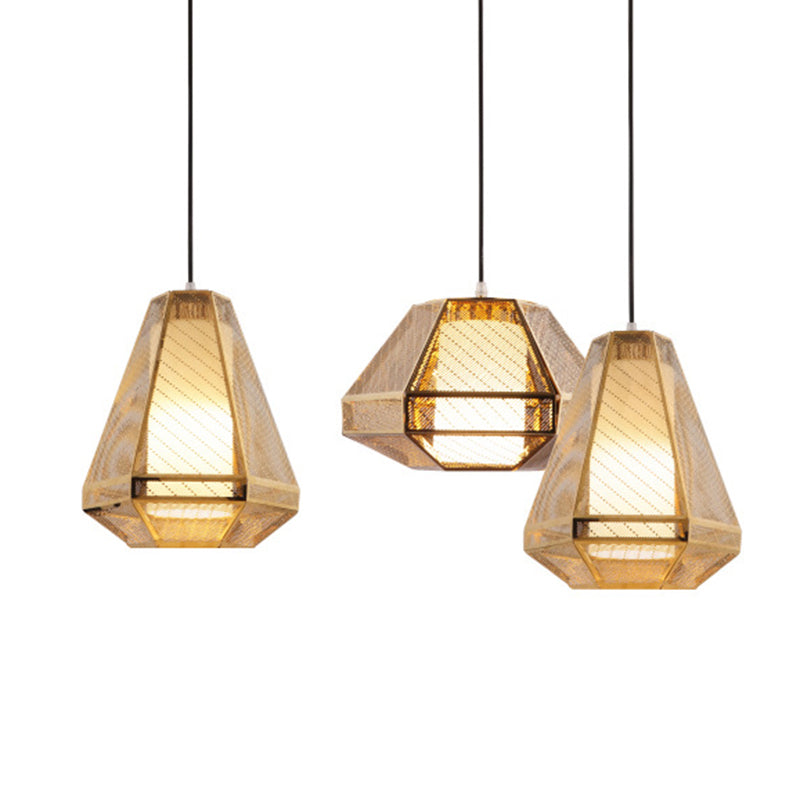 Metall postmoderne Anhänger Licht 1 Lichthänge Deckenleuchte für Esszimmer